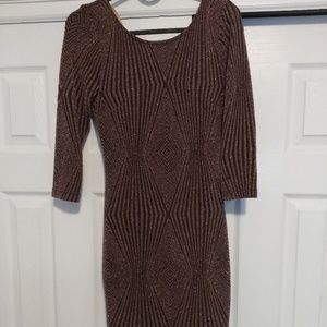 Charlotte Russe Bodycon Mini Dress long sleeve